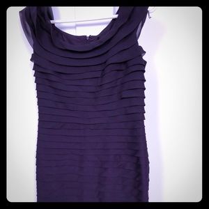 Pretty purple cocktail dress!